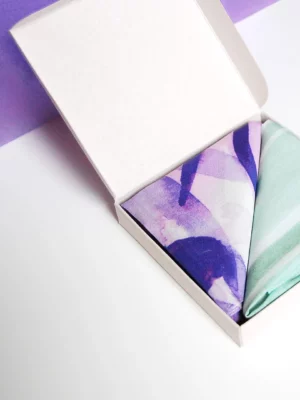 Coffret duo - Mouchoirs en tissu Thymo & Lavande