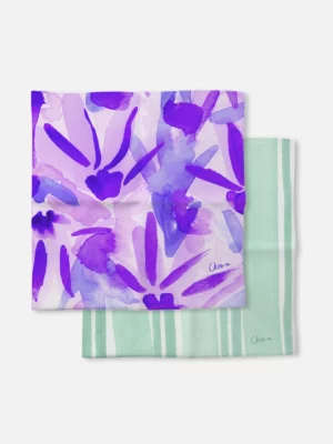 mouchoirs-tissu-coffret-duo-vert-violet
