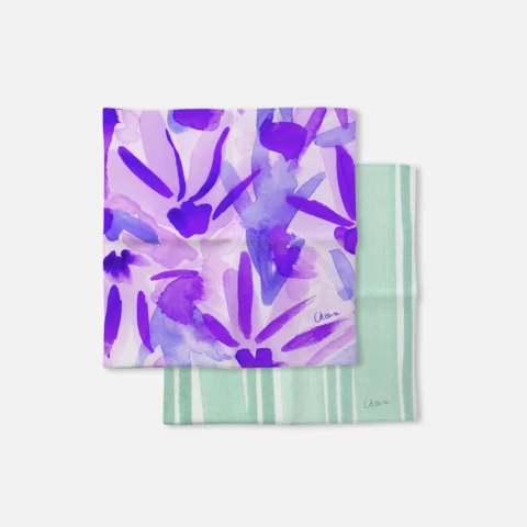 mouchoirs-tissu-coffret-duo-vert-violet