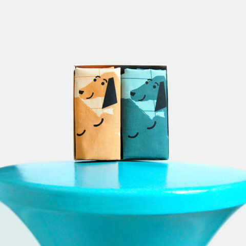 Coffret duo - Mouchoirs en tissu enfant "mix and matchs"