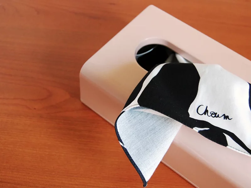 plier-mouchoirs-tissu-boite